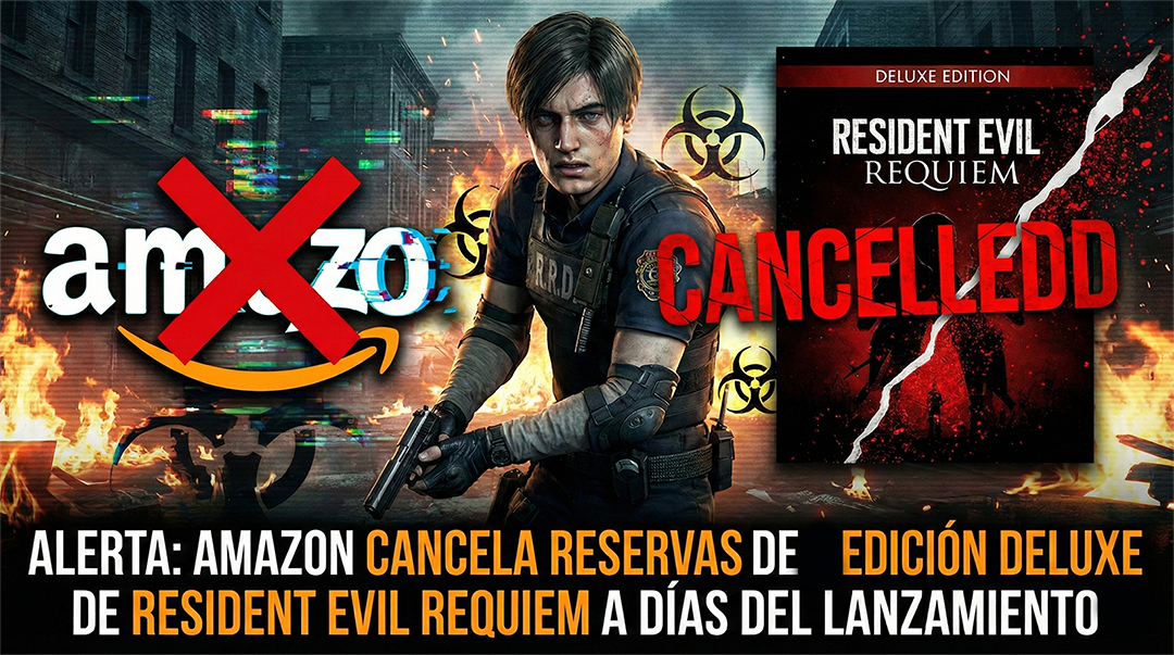 Alerta: Amazon cancela reservas de la Edición Deluxe de Resident Evil Requiem a días del lanzamiento