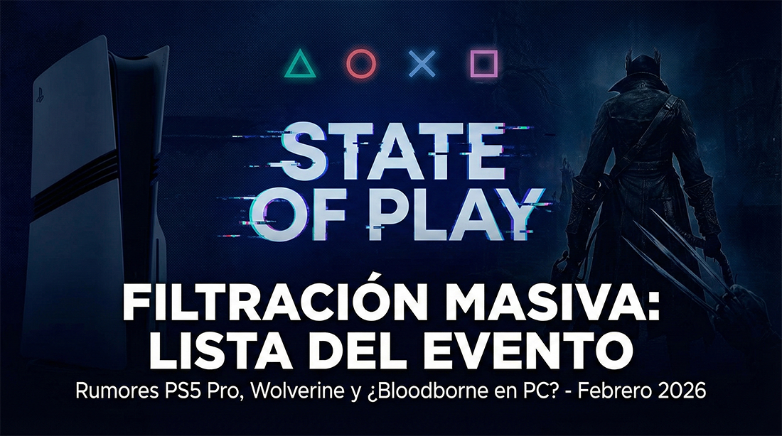 FILTRACIÓN MASIVA: Se revela la supuesta lista completa del próximo PlayStation State of Play (Febrero 2026)