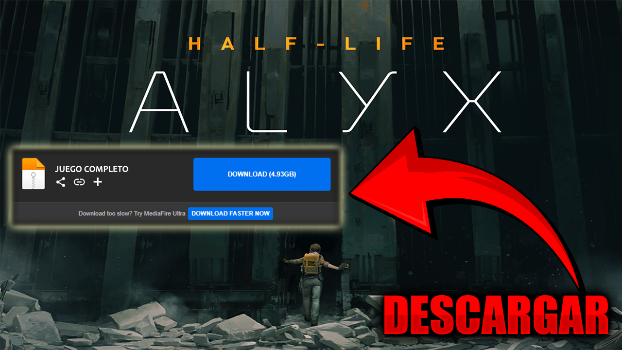 Half Life Alyx VR y Sin VR PC